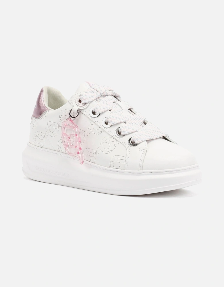 Kapri NFT Plexi Pendant Leather Women's White/Lilac Trainers