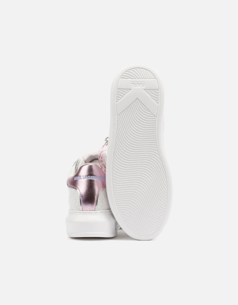 Kapri NFT Plexi Pendant Leather Women's White/Lilac Trainers