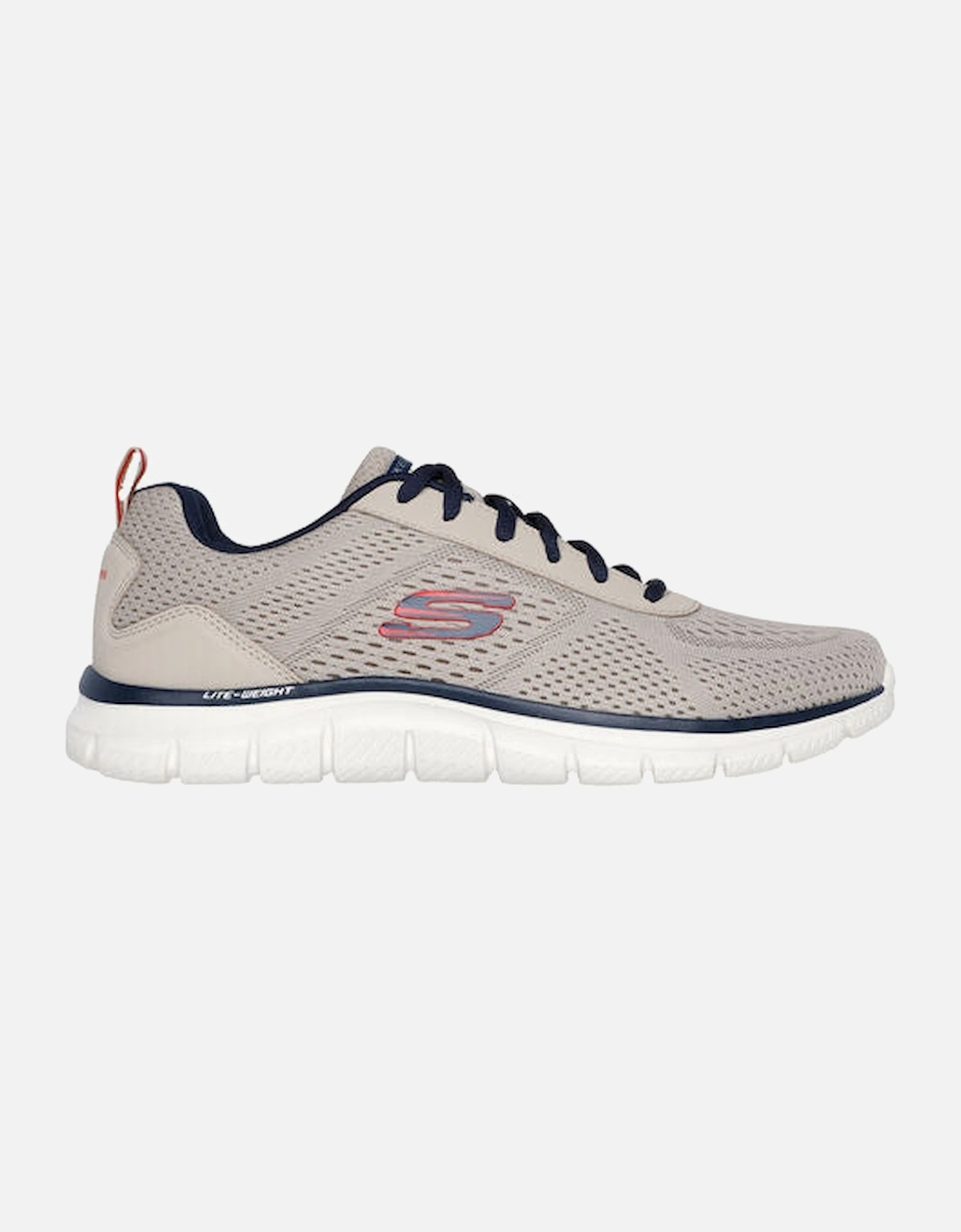 TRACK - LESHUR Mens Trainers Taupe/Navy, 2 of 1