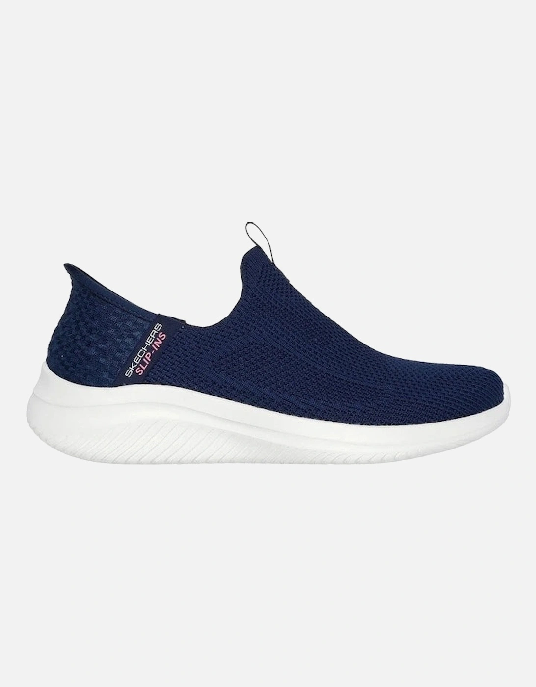 ULTRA FLEX 3.0-EASY WIN Womens Trainers Navy/Grey/Pink, 2 of 1