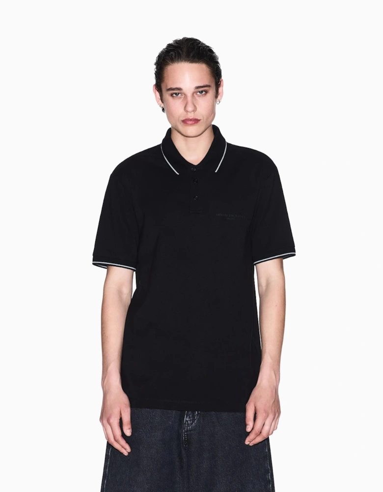 Mens Regular Fit Mercerised Cotton Polo Shirt