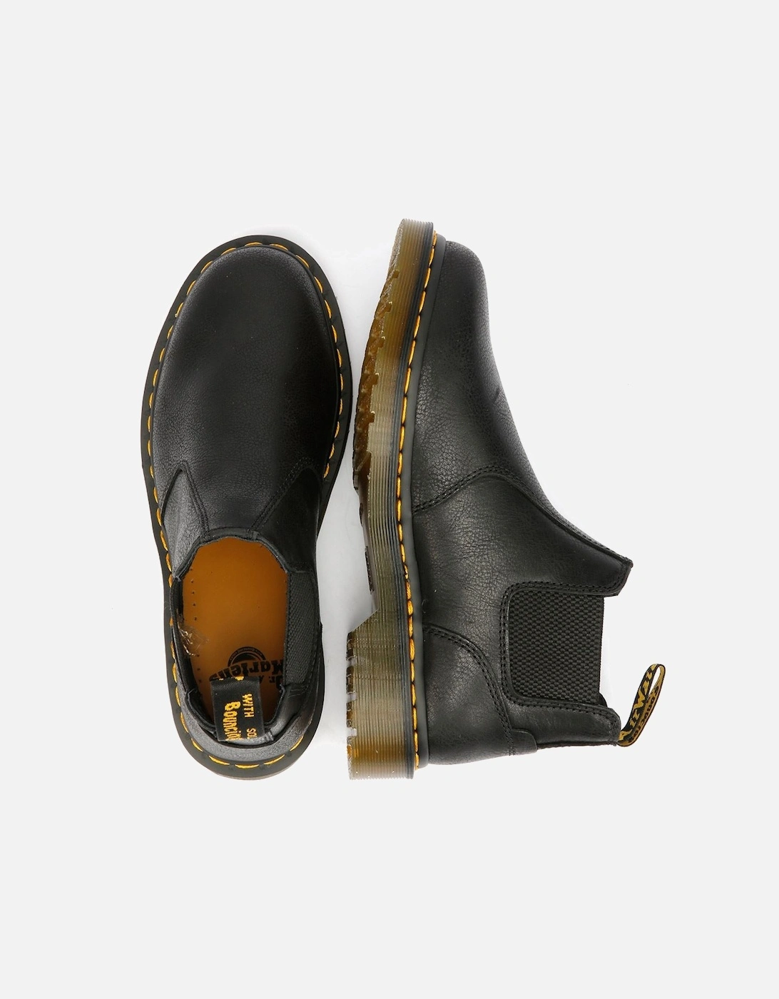 Dr. Martens 2976 Lo AR Rogue Leather Black Boots