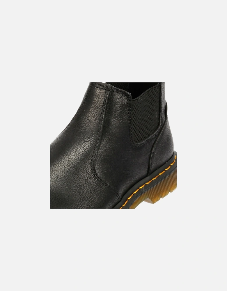 Dr. Martens 2976 Lo AR Rogue Leather Black Boots