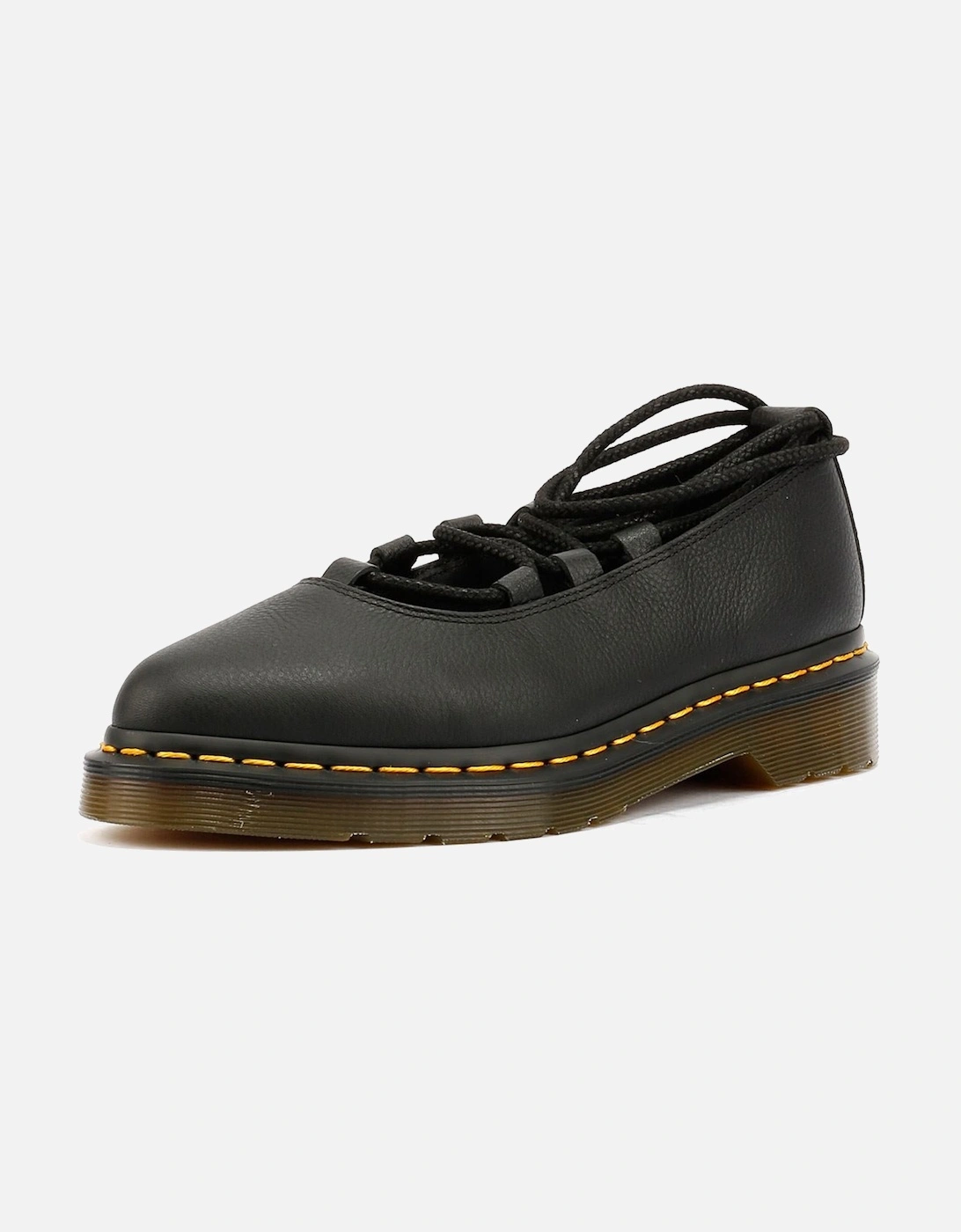 Dr. Martens Elphie II Virginia Leather Women's Black Shoes