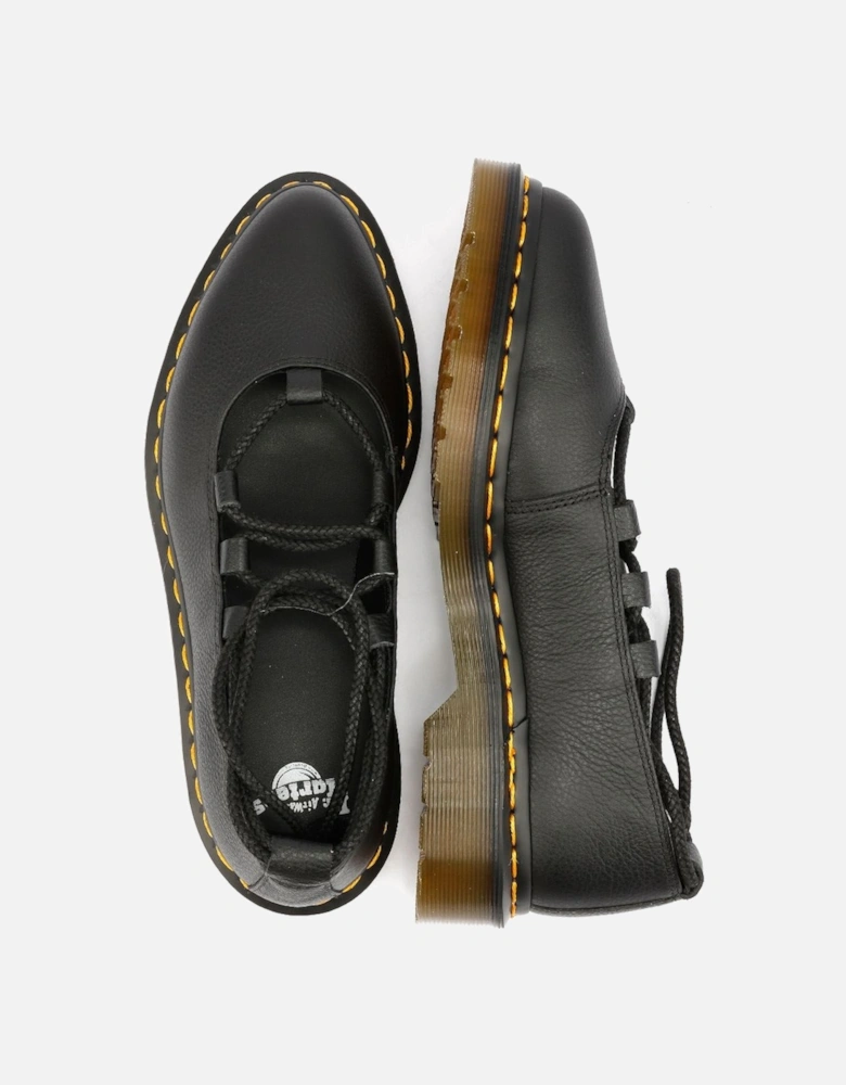 Dr. Martens Elphie II Virginia Leather Women's Black Shoes