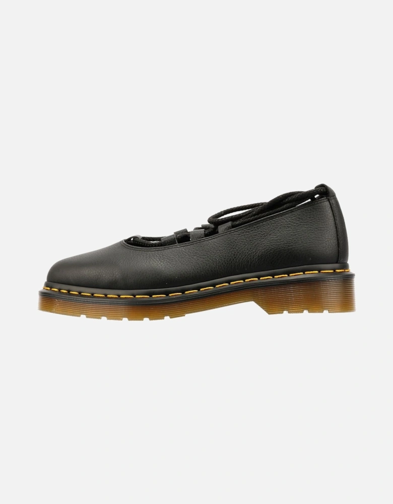 Dr. Martens Elphie II Virginia Leather Women's Black Shoes