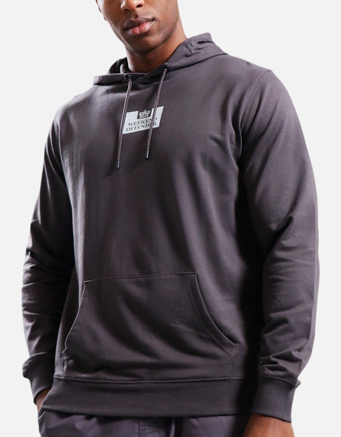 Mens The Heights Hoodie Anthreacite/Silverside Pullover Top, 5 of 4