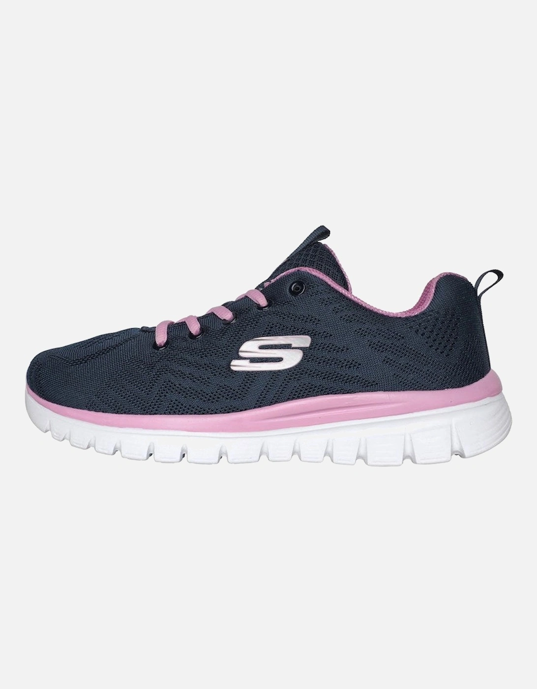 BOB SQUAD CHAOS - SOLID STEP Mens Trainers Navy/Grey/Pink, 2 of 1