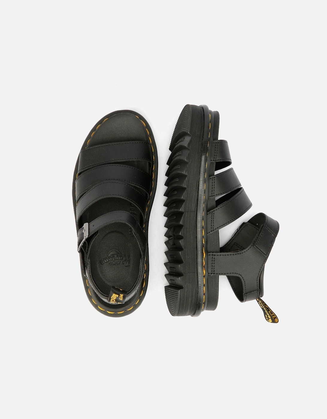 Dr. Martens Blaire Athena Leather Women's Black Sandals