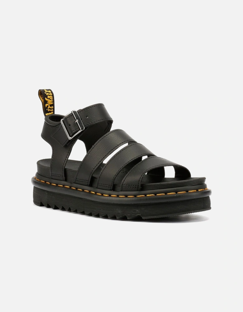 Dr. Martens Blaire Athena Leather Women's Black Sandals