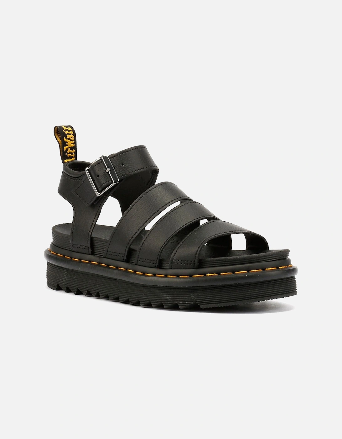 Dr. Martens Blaire Athena Leather Women's Black Sandals