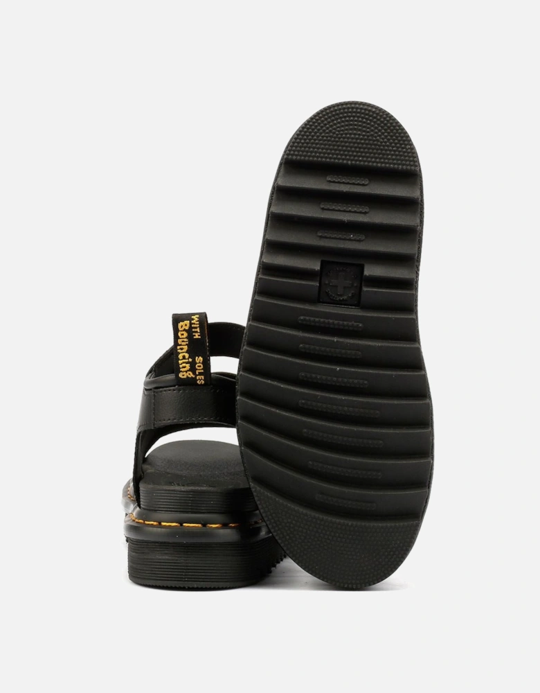 Dr. Martens Blaire Athena Leather Women's Black Sandals