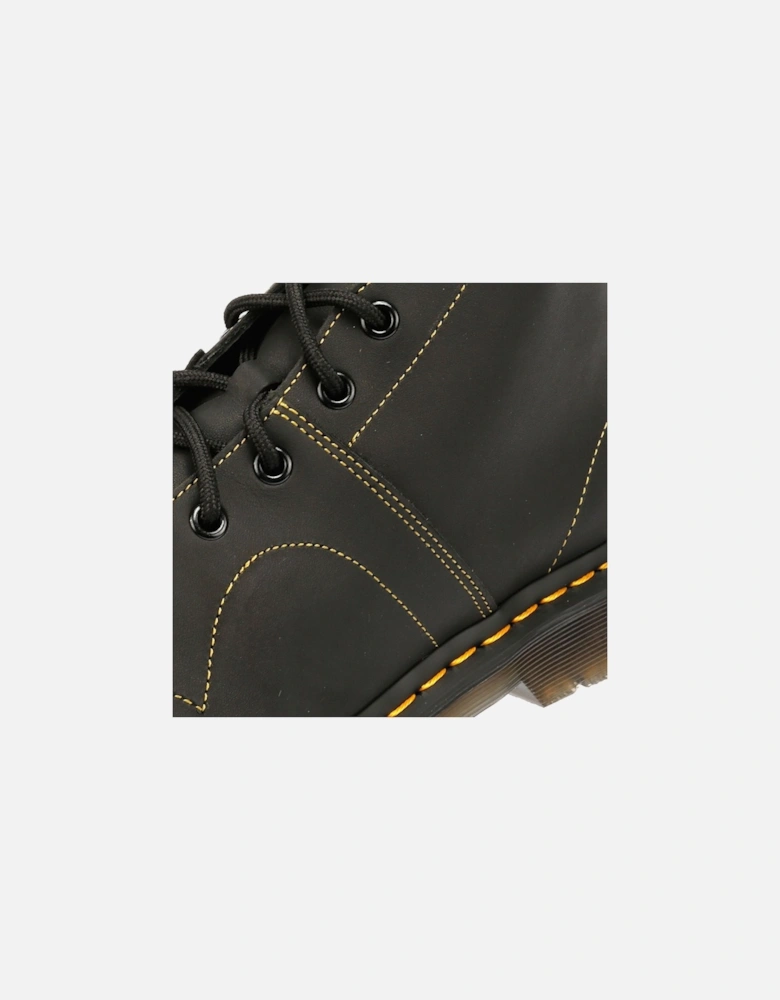 Dr. Martens Church Leather Black Boots
