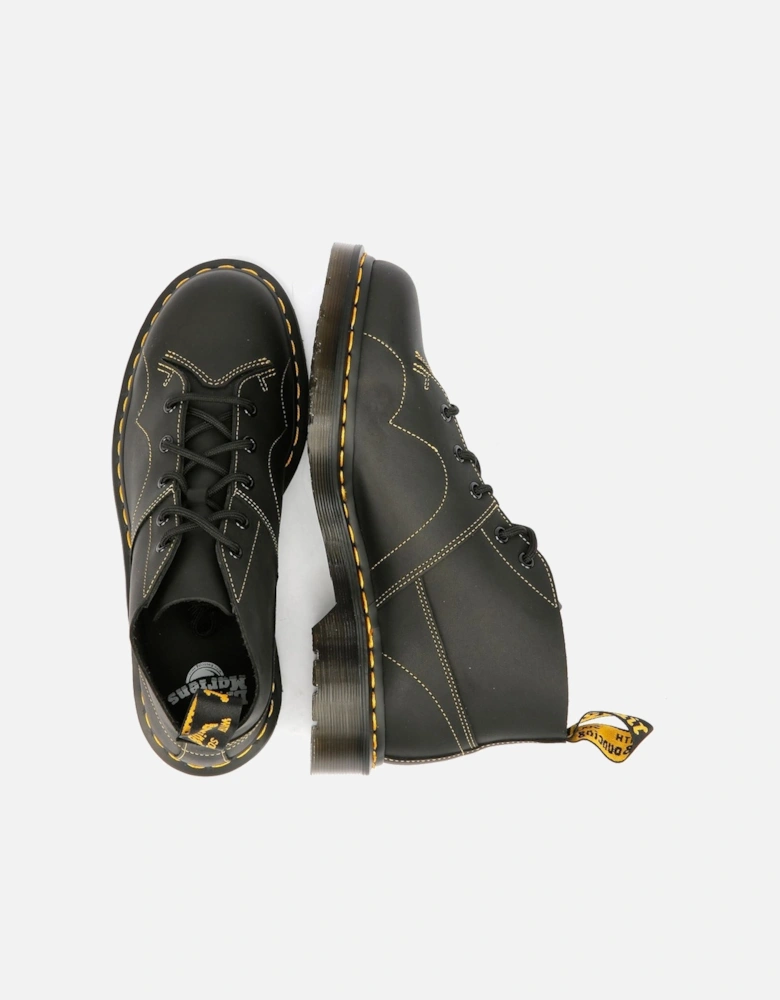 Dr. Martens Church Leather Black Boots