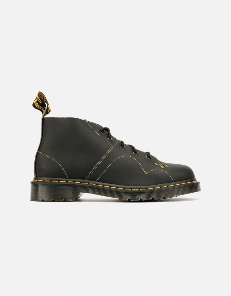 Dr. Martens Church Leather Black Boots