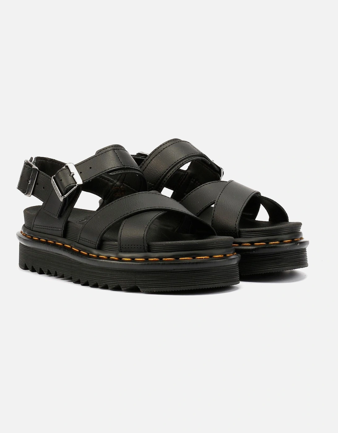 Dr. Martens Voss II Athena Women's Black Sandals, 9 of 8