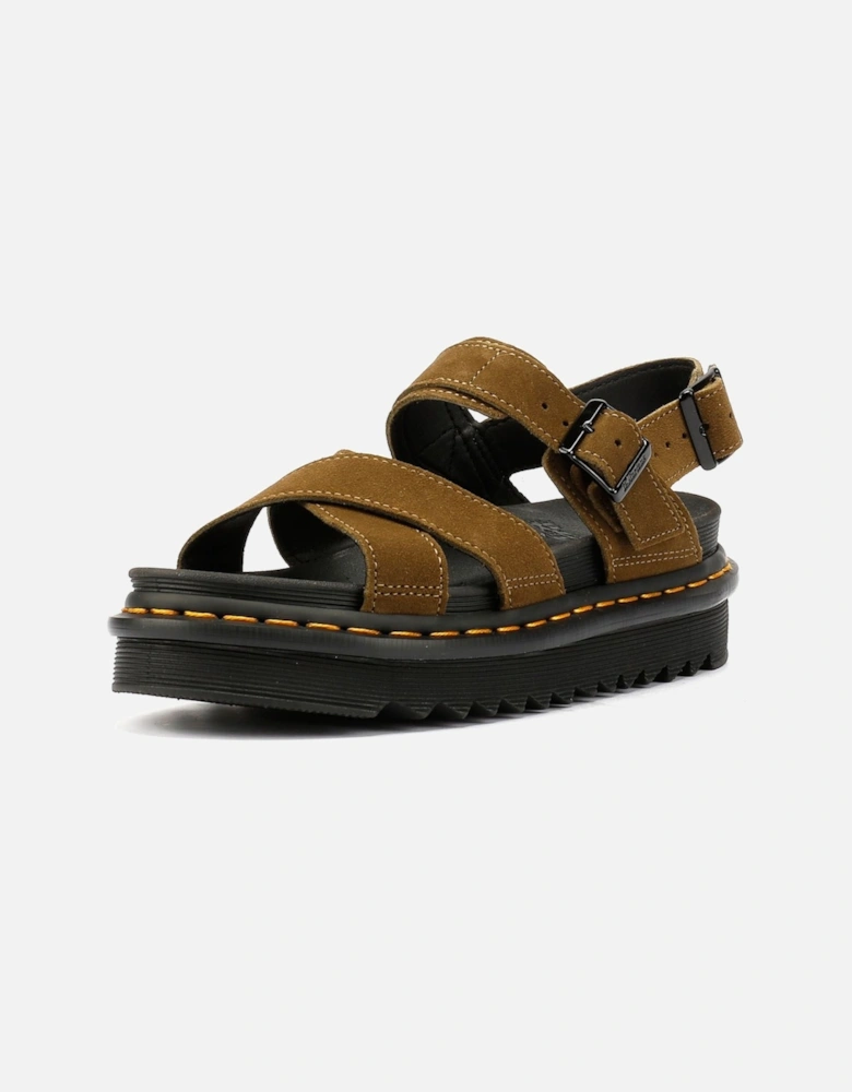 Dr. Martens Voss II Bronx Women's Olive Sandals