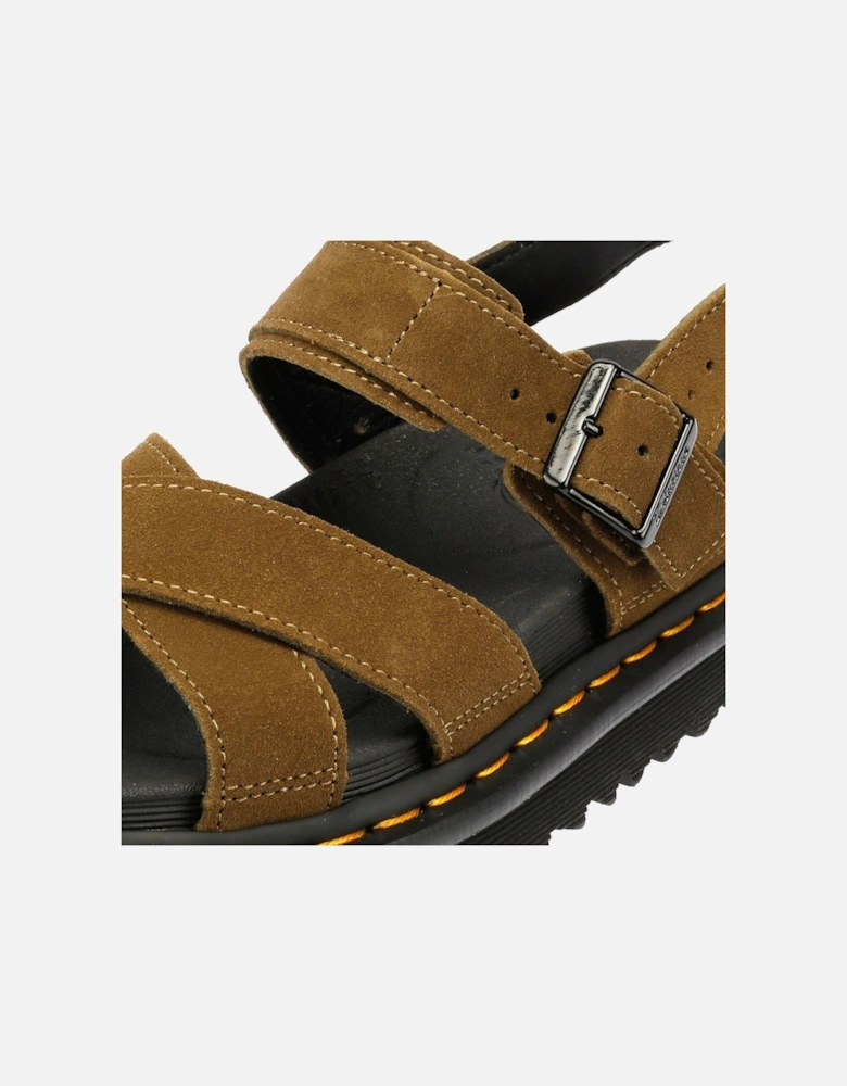 Dr. Martens Voss II Bronx Women's Olive Sandals