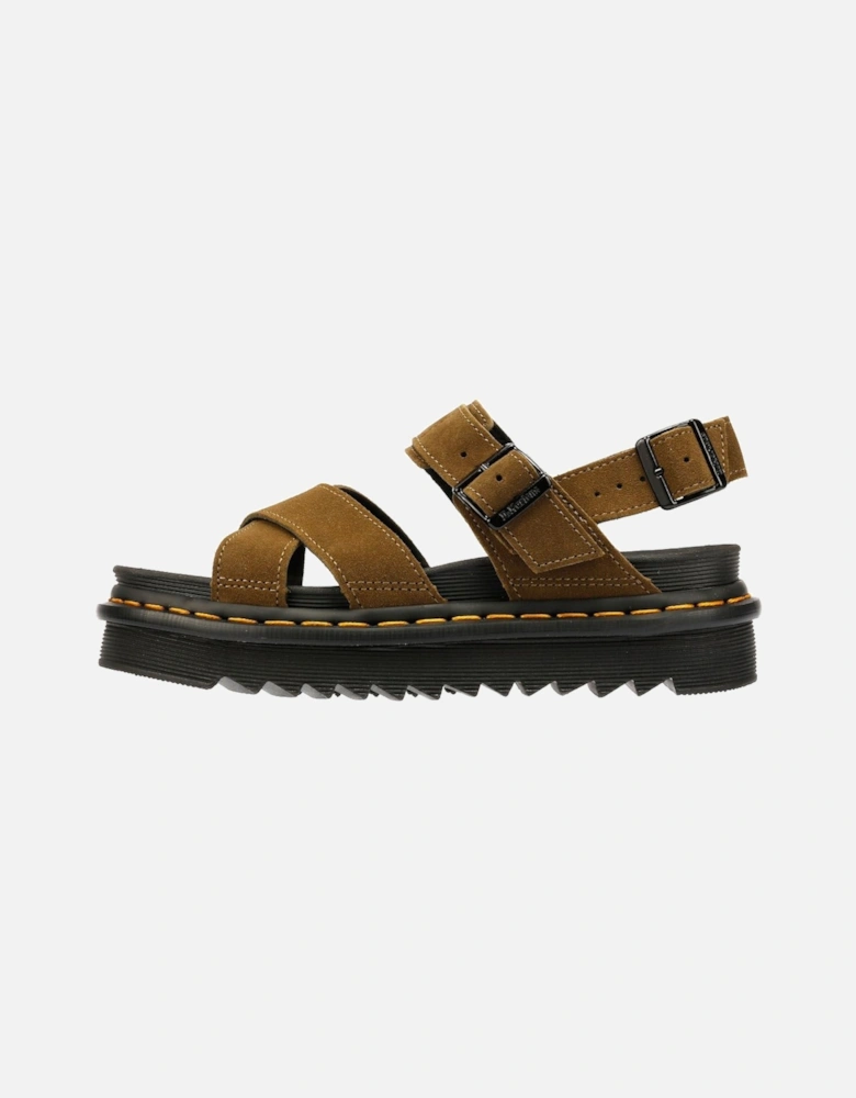 Dr. Martens Voss II Bronx Women's Olive Sandals