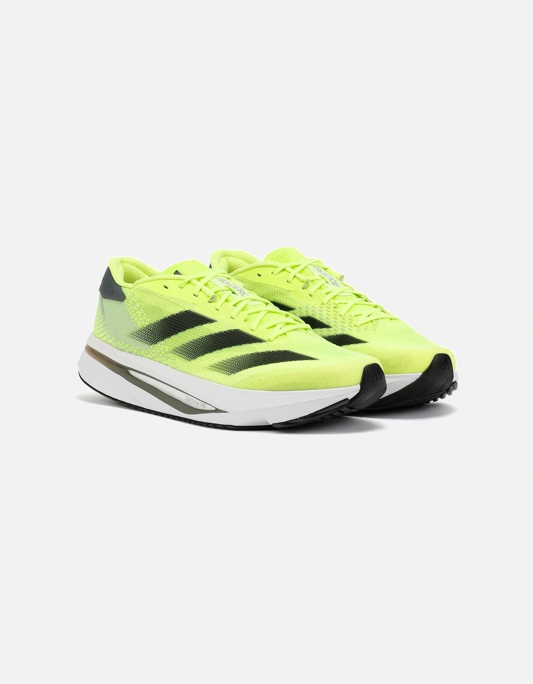 Adizero SL2 Men's Neon Green/Silver Trainers, 9 of 8