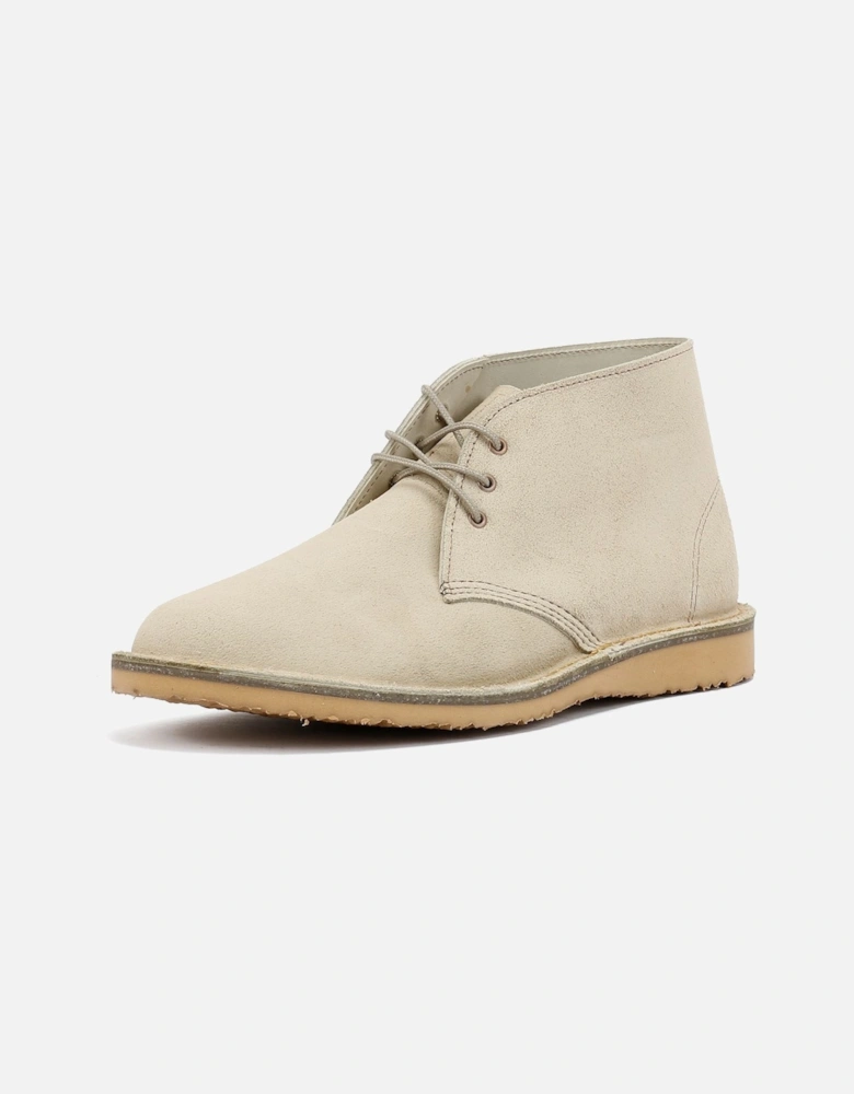 Shoes Weekender Chukka Leather Men's White Sand Mohave Boots
