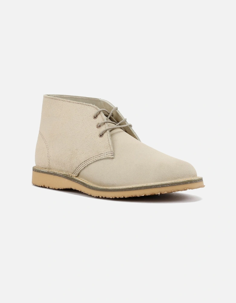 Shoes Weekender Chukka Leather Men's White Sand Mohave Boots