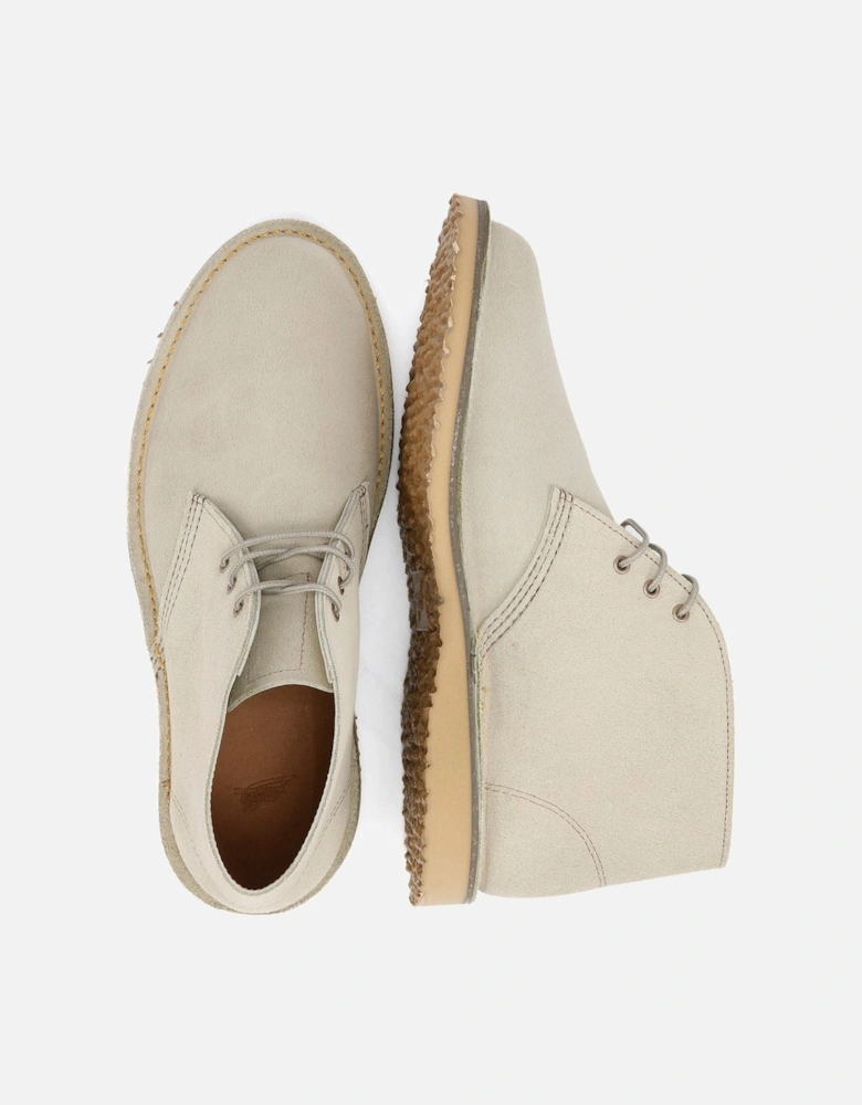 Shoes Weekender Chukka Leather Men's White Sand Mohave Boots