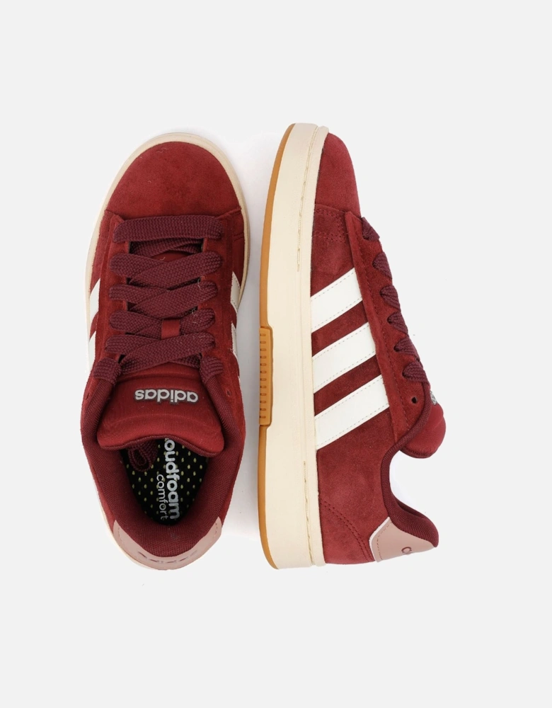 Grand Court Alpha 00s Women's Burgundy/White Trainers