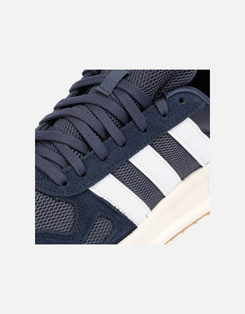 Run 84 Men's Navy/White/Silver Trainers