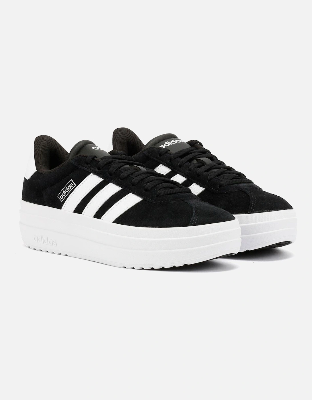 VL Court Bold Women's Black/White Trainers, 9 of 8