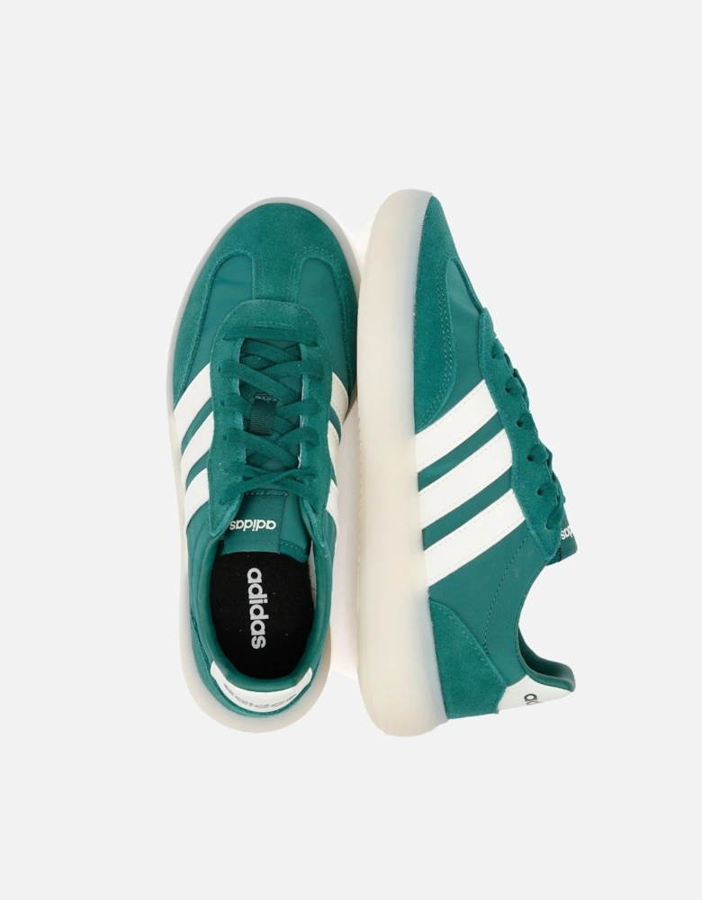 Barreda Decode Green/White Trainers