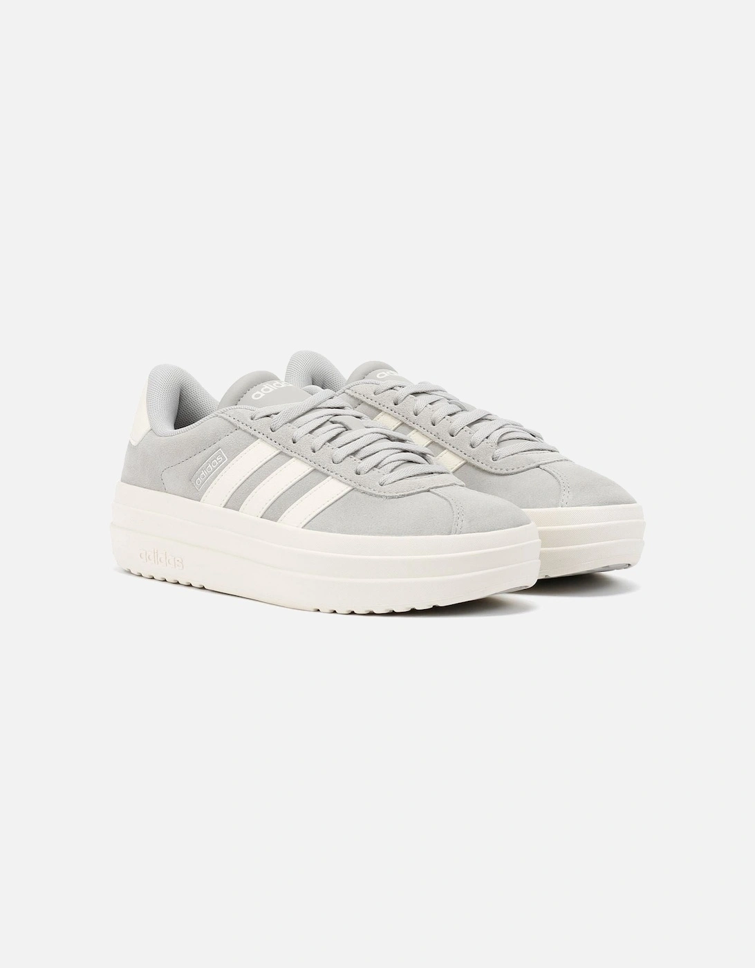 VL Court Bold Women's Grey/White Trainers, 9 of 8