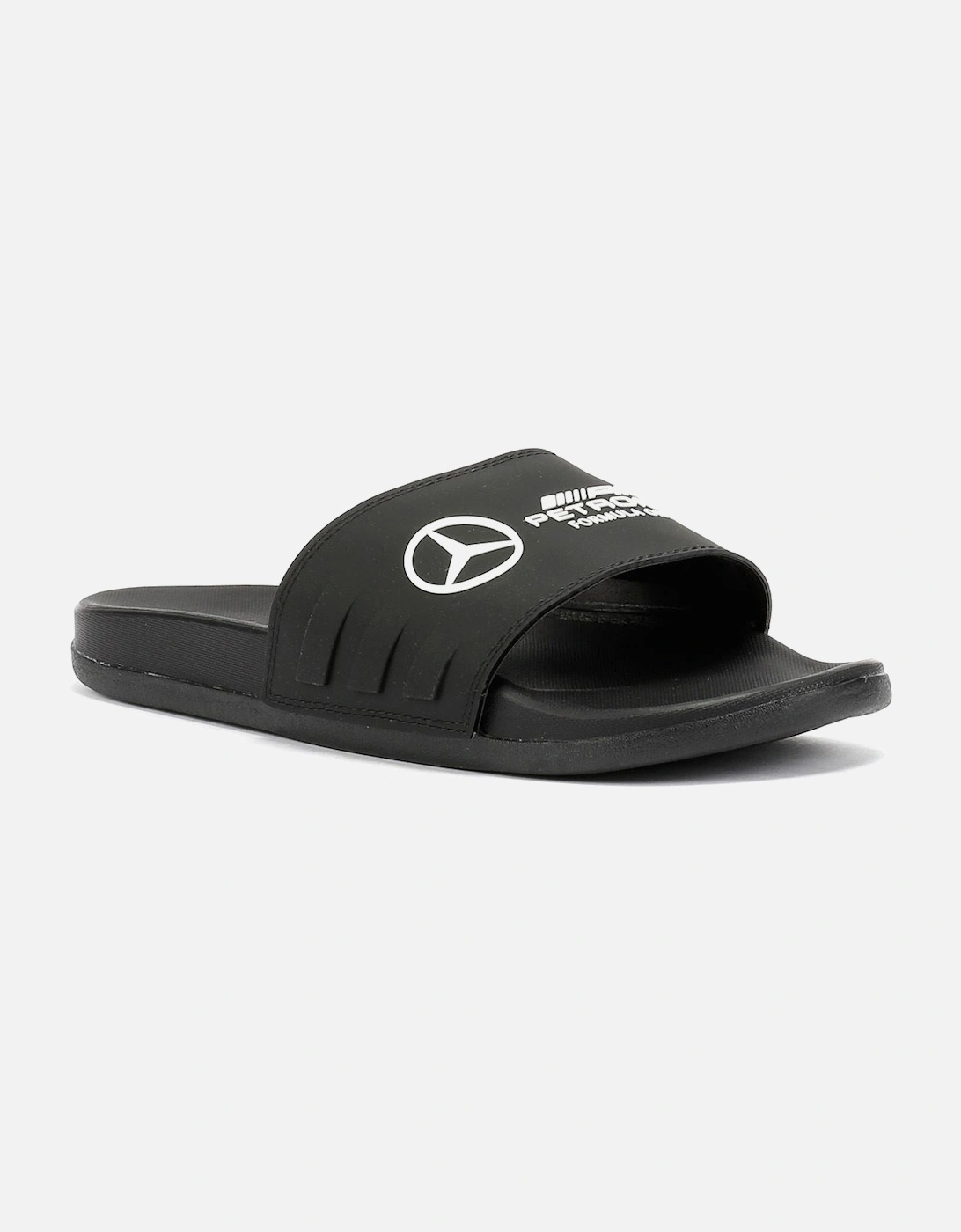 Adilette Comfort Mercedes Black Slides