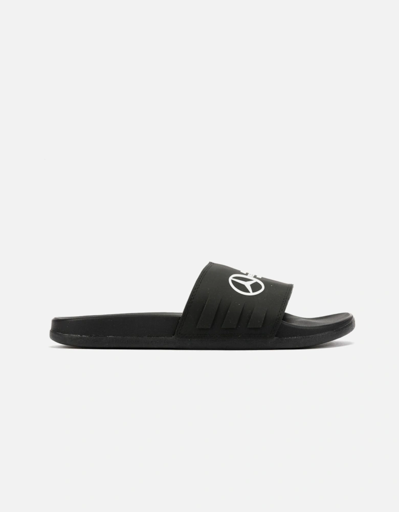 Adilette Comfort Mercedes Black Slides