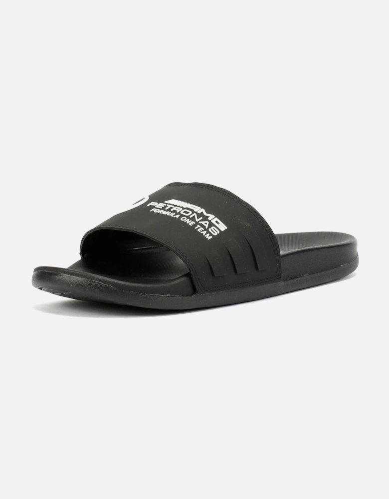 Adilette Comfort Mercedes Black Slides