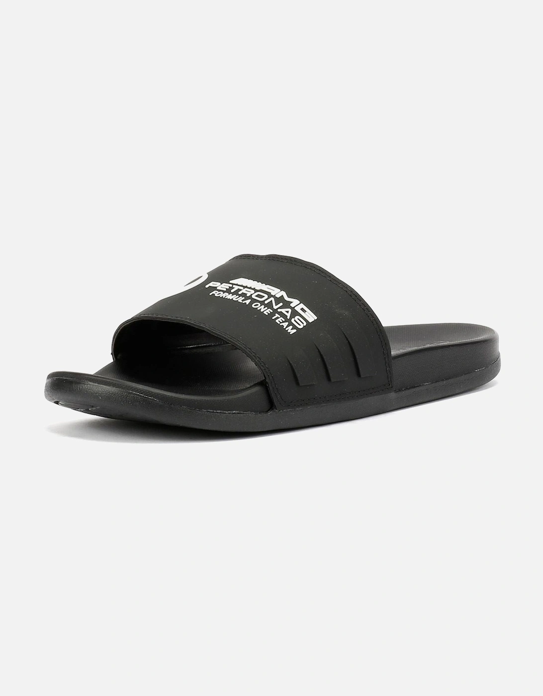 Adilette Comfort Mercedes Black Slides