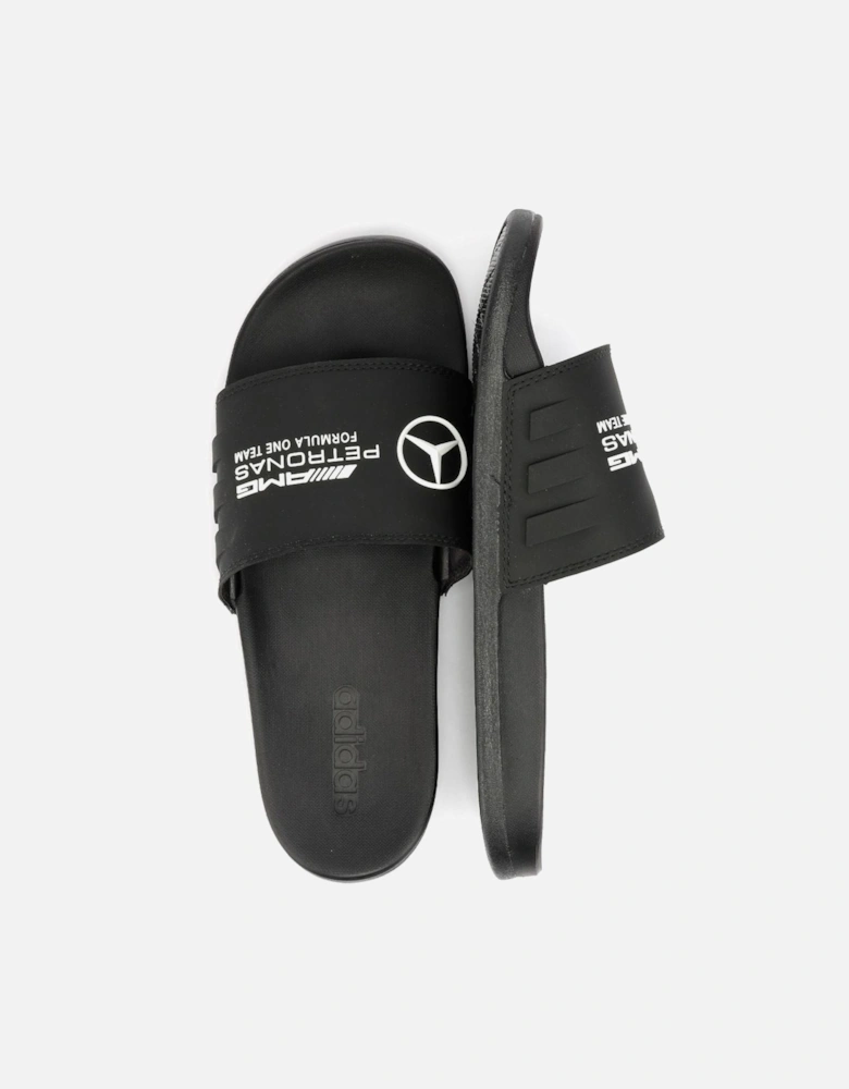Adilette Comfort Mercedes Black Slides
