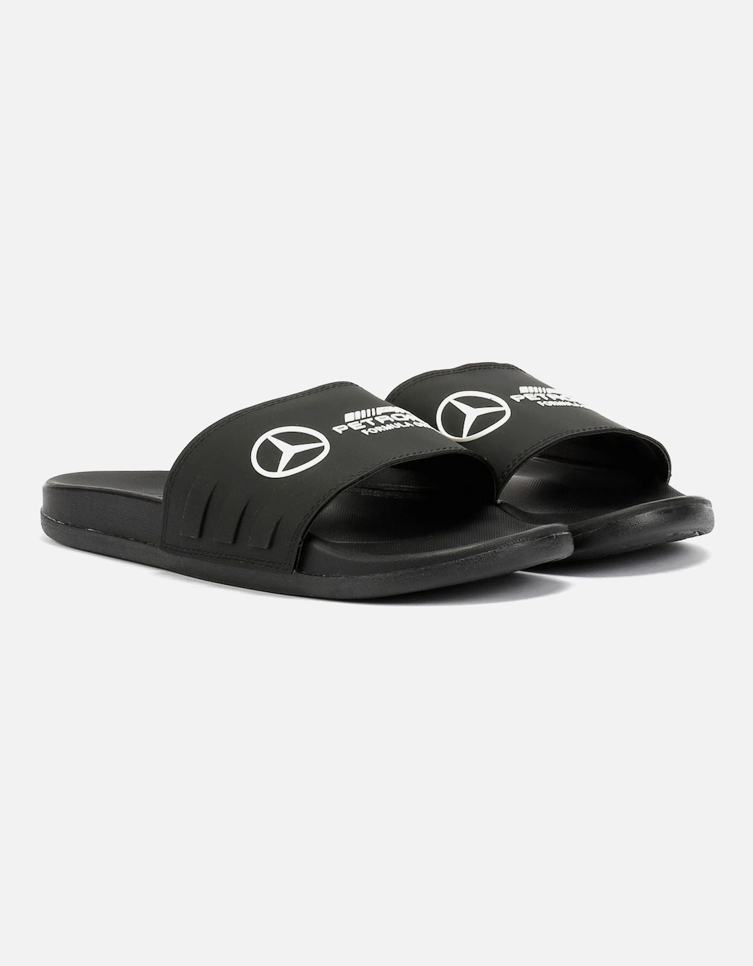 Adilette Comfort Mercedes Black Slides, 9 of 8
