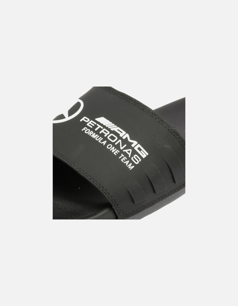 Adilette Comfort Mercedes Black Slides