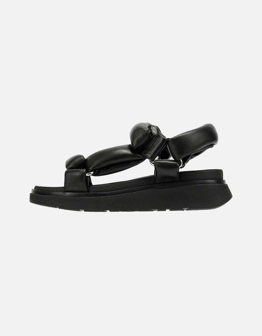 Gen-FF Soft Leather Women's Black Sandals