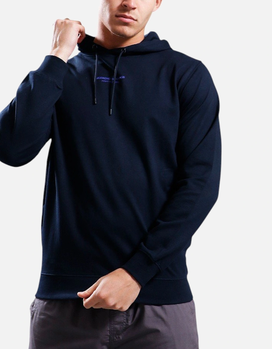 Mens Hoodie Elvira Navy Electric Pullover Long Sleeve Top New, 5 of 4