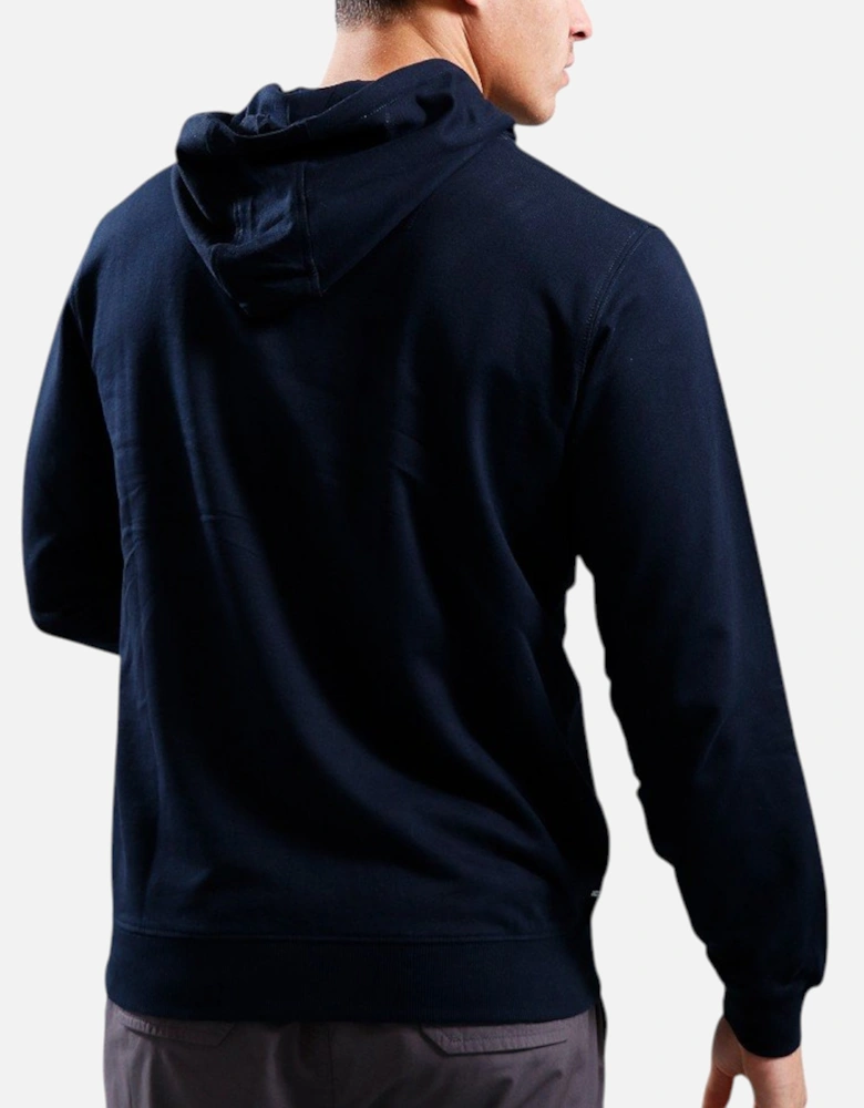 Mens Hoodie Elvira Navy Electric Pullover Long Sleeve Top New