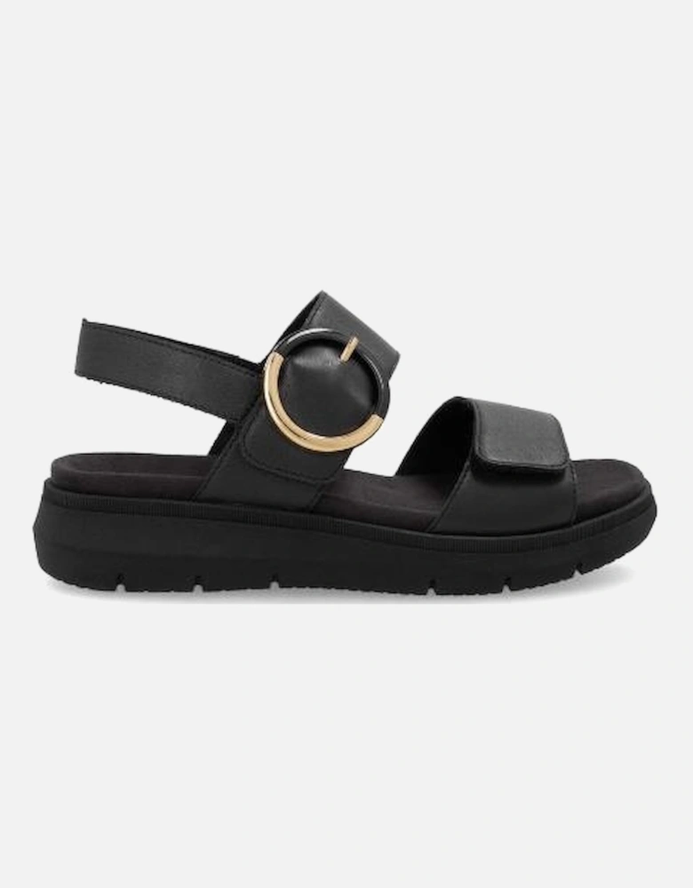 Ladies sandal D2K50-00 in Black