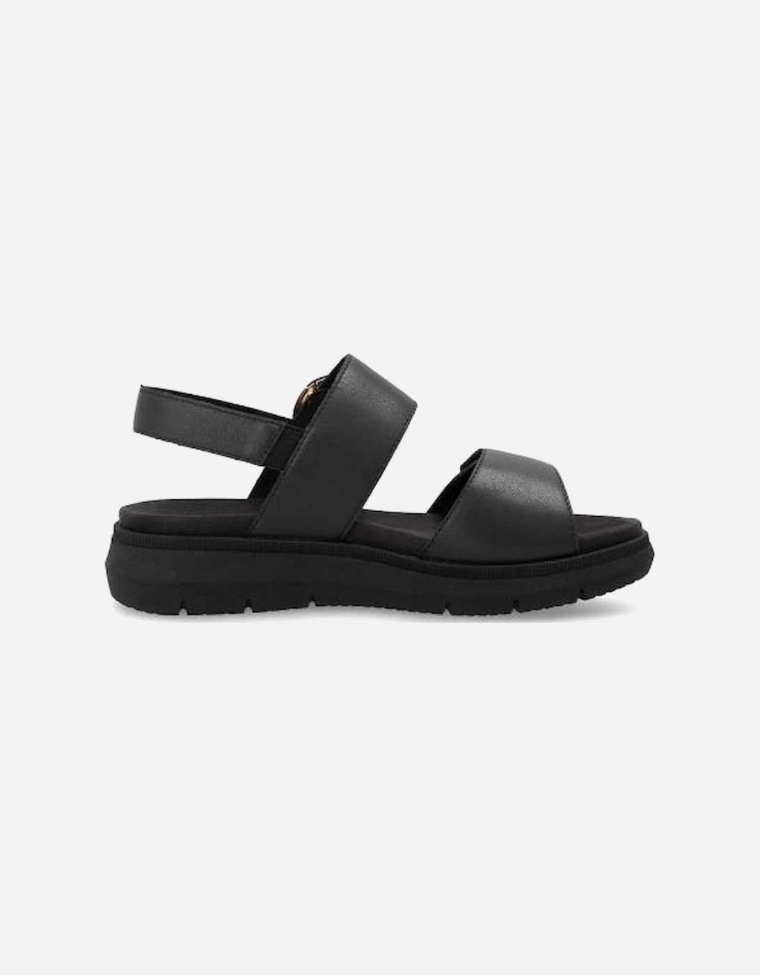 Ladies sandal D2K50-00 in Black