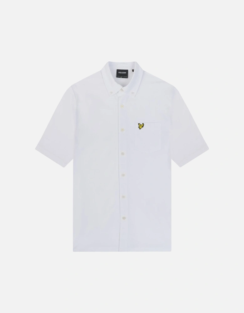 Lyle & Scott Mens Short Sleeve Pique Shirt
