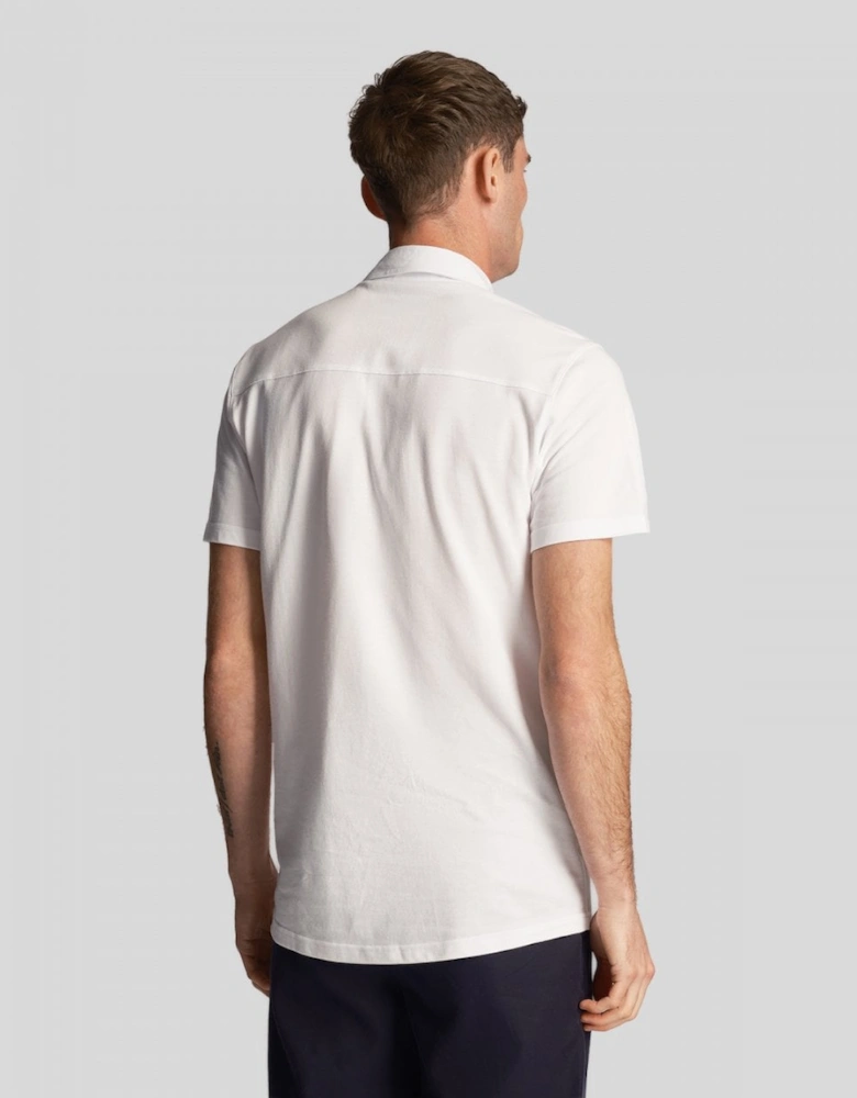 Lyle & Scott Mens Short Sleeve Pique Shirt