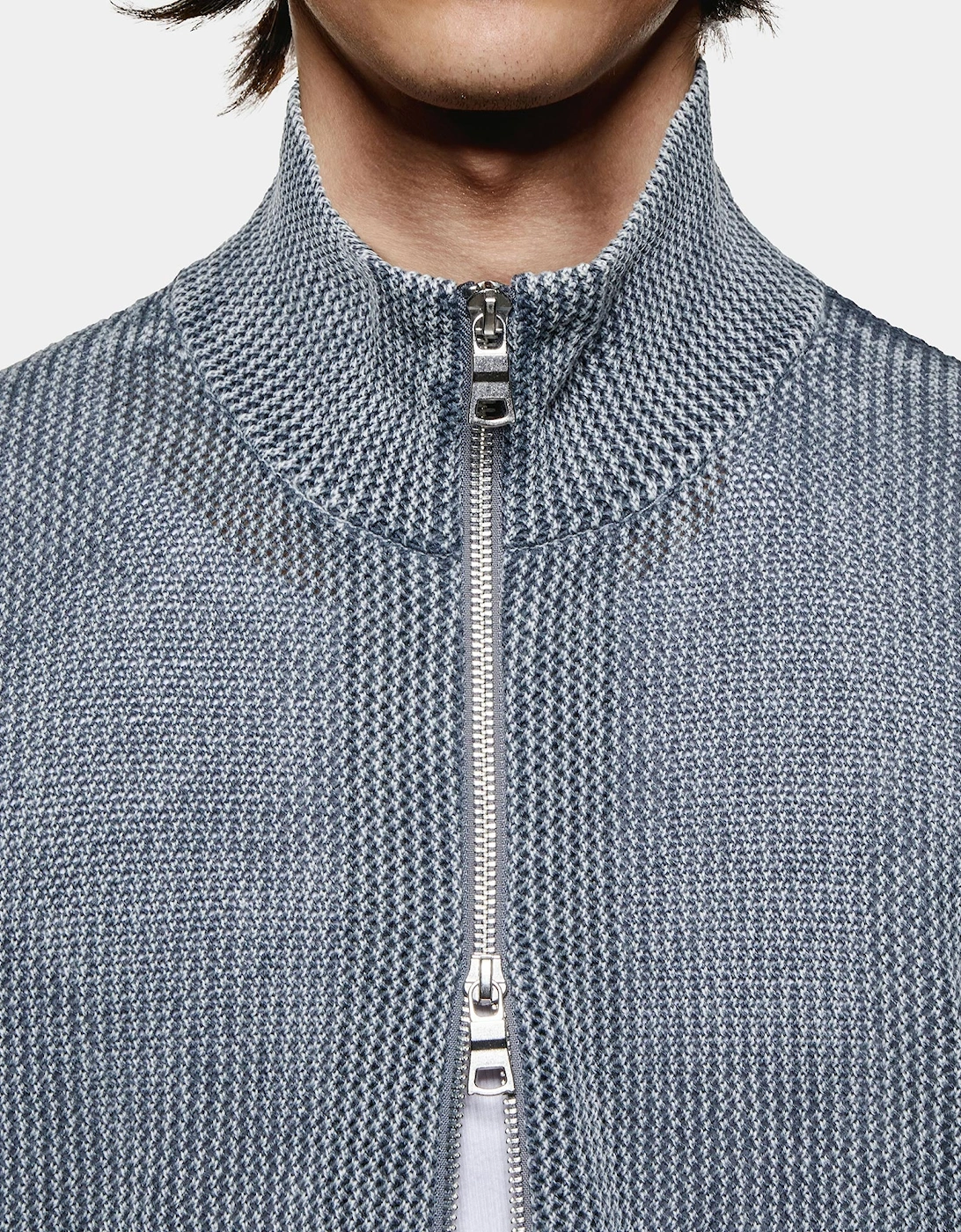 Pigment Dyed Loose Gauge Track Jacket