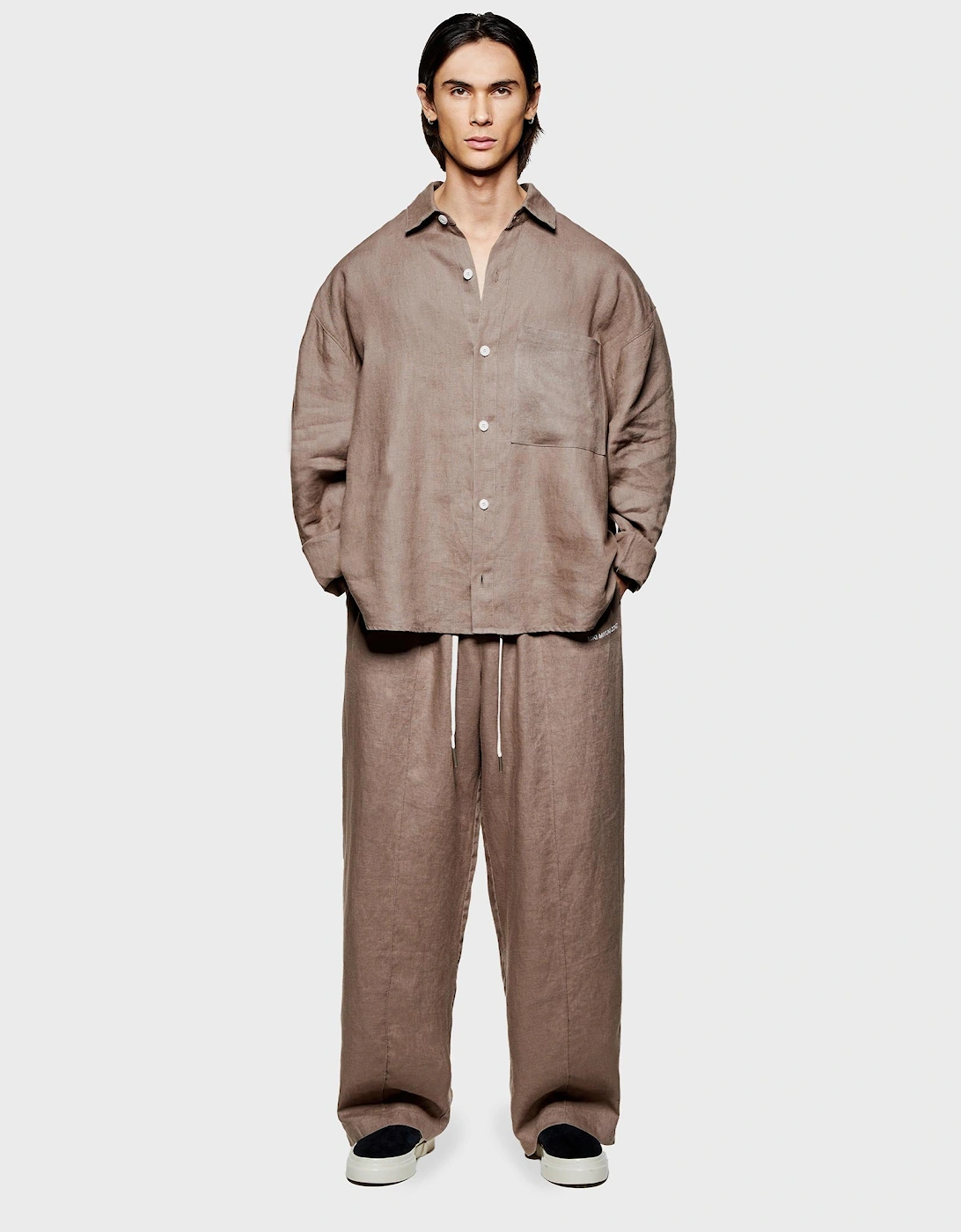 Linen Box Dress Shirt, 6 of 5