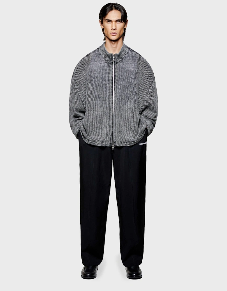 Pigment Dyed Loose Gauge Track Jacket