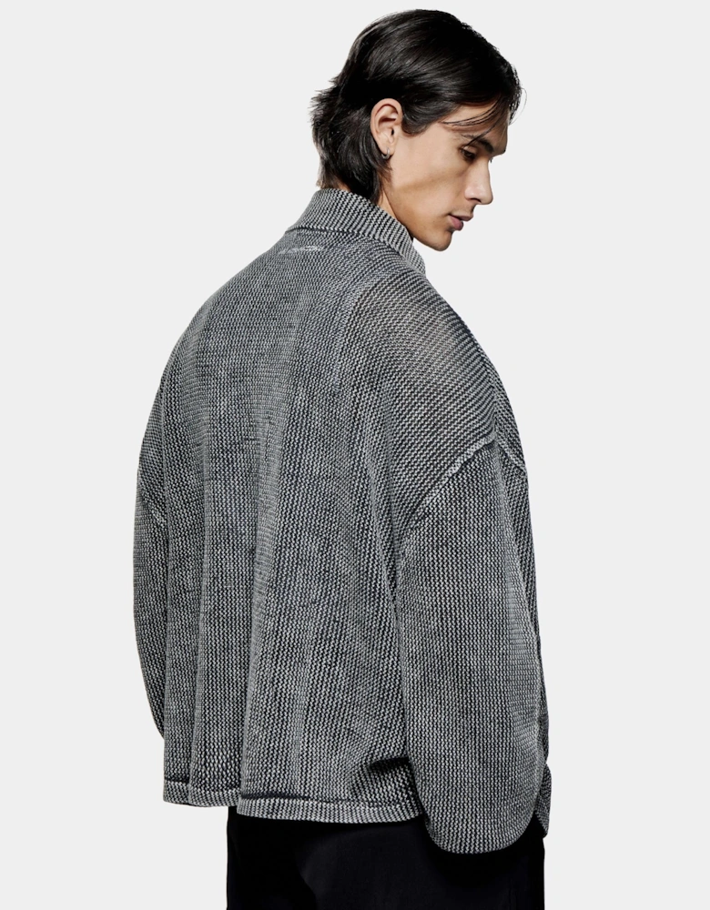 Pigment Dyed Loose Gauge Track Jacket